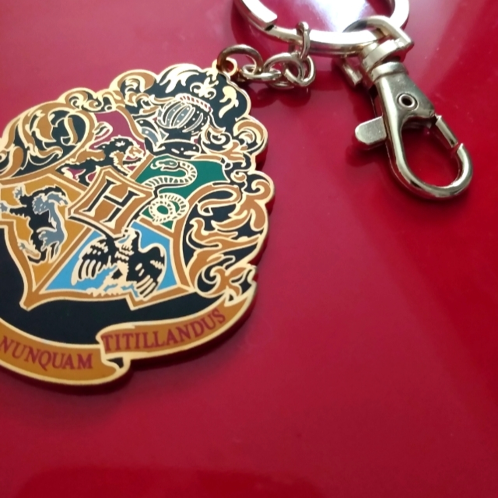 The Wizarding World of Harry Potter OPENING YEAR keychain with clip
